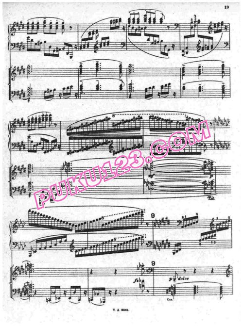 天天钢琴网-免费下载Busoni - Piano Concerto inC Major Op.39 Mov.1-2 - 2 Pianos 双钢琴版第1-2乐章