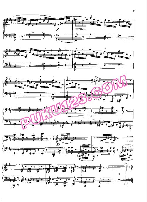 天天钢琴网-免费下载Busoni - Piano Sonatina No.3, Ad Usum Infantis Madeline M. Americanae BV 268