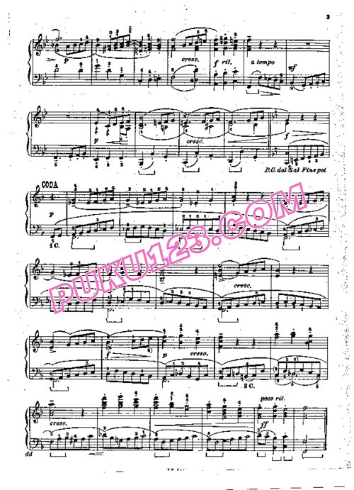 天天钢琴网-免费下载Busoni - Ancient Dances Op.11