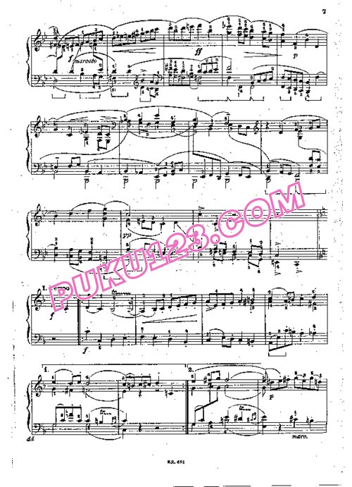天天钢琴网-免费下载Busoni - Ancient Dances Op.11