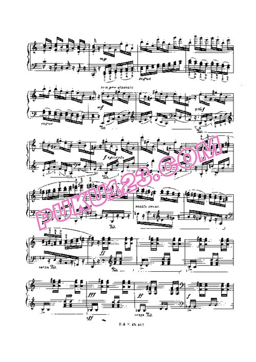 天天钢琴网-免费下载Casadesus - Toccata Op.40