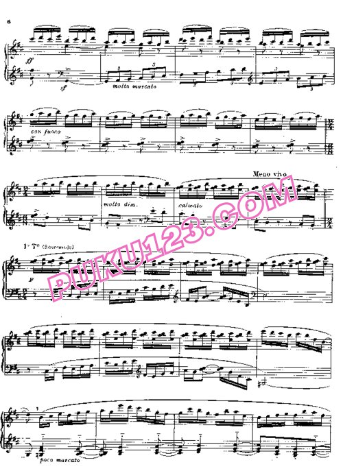 天天钢琴网-免费下载Casadesus - Sonata No.1 Op.14
