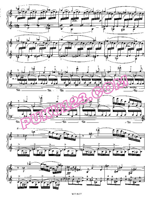 天天钢琴网-免费下载Casadesus - Impromptu Op.67-4