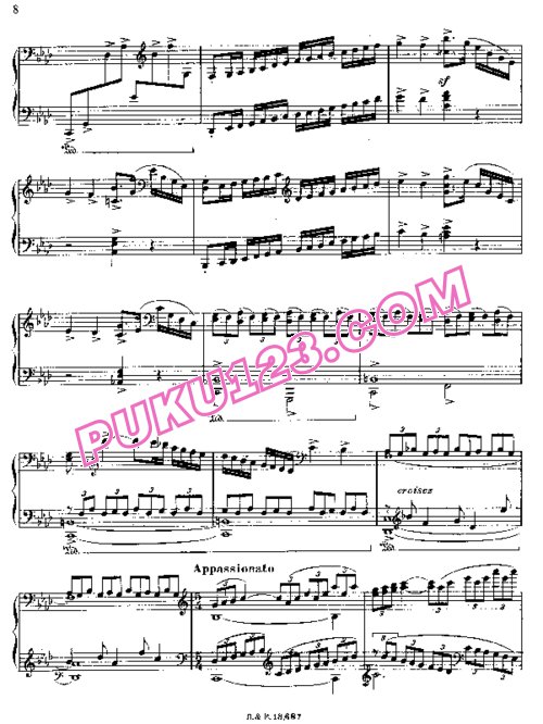 天天钢琴网-免费下载Casadesus - Piano Sonata No.2 Op.31