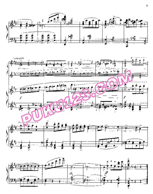 天天钢琴网-免费下载Chabrier - Samazeuilh - Trois Valses Romantiques - Solo Piano 钢琴独奏版