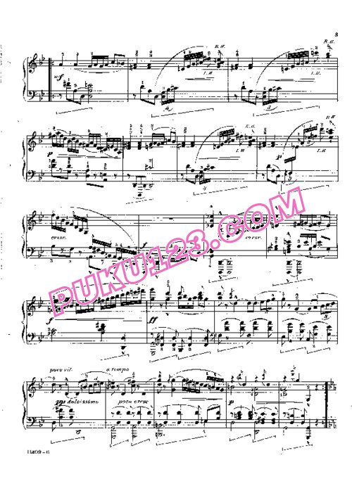 天天钢琴网-免费下载Chaminade - Arabesque Op.61