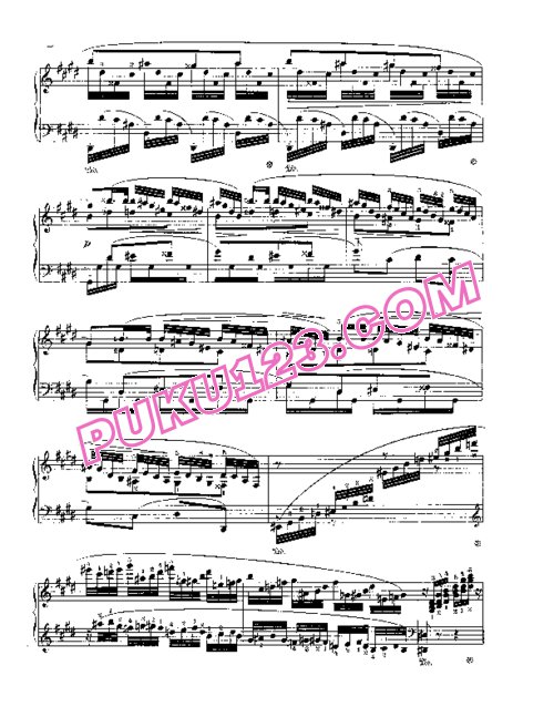 天天钢琴网-免费下载Chopin - Rondo in c Minor Op.1