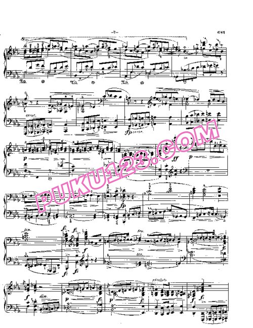 天天钢琴网-免费下载Chopin - Piano Sonata No.1 in c minor Op.4