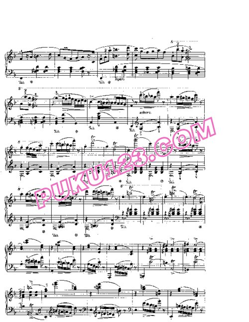 天天钢琴网-免费下载Chopin - Rondo A La Mazurka Op.5