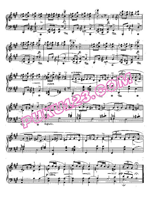天天钢琴网-免费下载Chopin - 4 Mazurkas Op.6