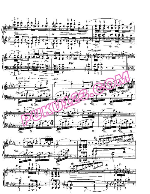 天天钢琴网-免费下载Chopin - Variations on Je Vends Des Scapulaires Op.12