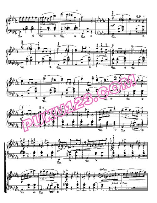 天天钢琴网-免费下载Chopin - Grande Valse Brillante Op.18