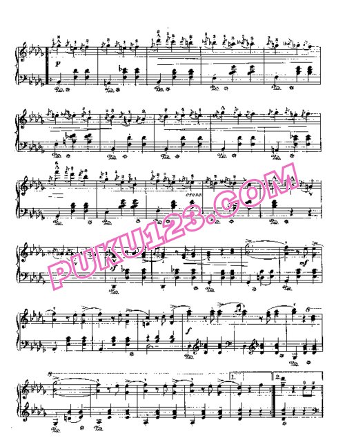 天天钢琴网-免费下载Chopin - Grande Valse Brillante Op.18