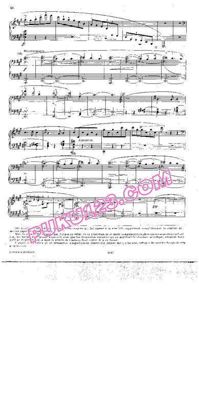 天天钢琴网-免费下载Chopin - Cortot - Scherzo no.2 in b flat Minor Op.31 柯尔托教学版