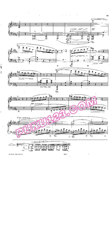 天天钢琴网-免费下载Chopin - Cortot - Scherzo no.2 in b flat Minor Op.31 柯尔托教学版