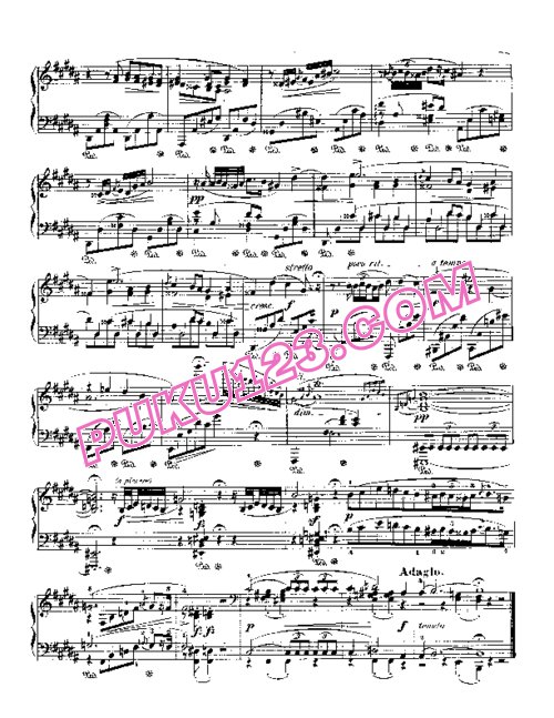 天天钢琴网-免费下载Chopin - Deux Nocturnes Op.32