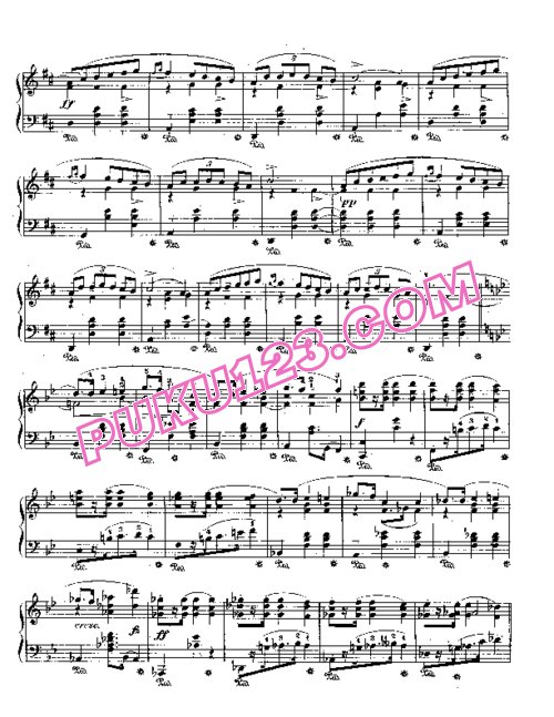 天天钢琴网-免费下载Chopin - Quatre Mazurkas Op.33