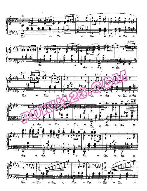 天天钢琴网-免费下载Chopin - Trois Valses Brillante Op.34