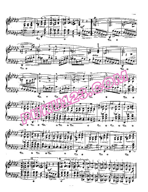 天天钢琴网-免费下载Chopin - Piano Sonata No.2 in b-flat Minor Op.35