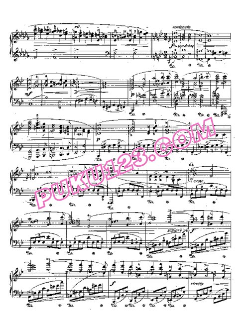 天天钢琴网-免费下载Chopin - Piano Sonata No.2 in b-flat Minor Op.35