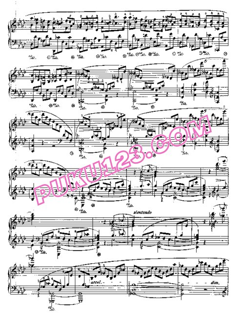 天天钢琴网-免费下载Chopin - Fantasie in f Minor Op.49