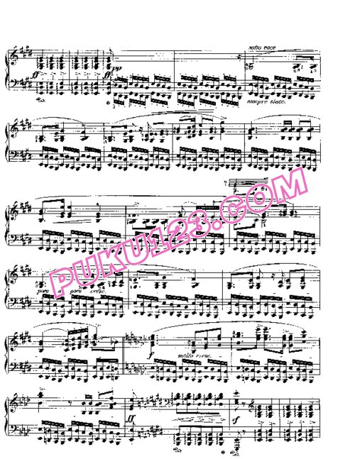 天天钢琴网-免费下载Chopin - Polonaise in A-flat Major, Heroique Op.53