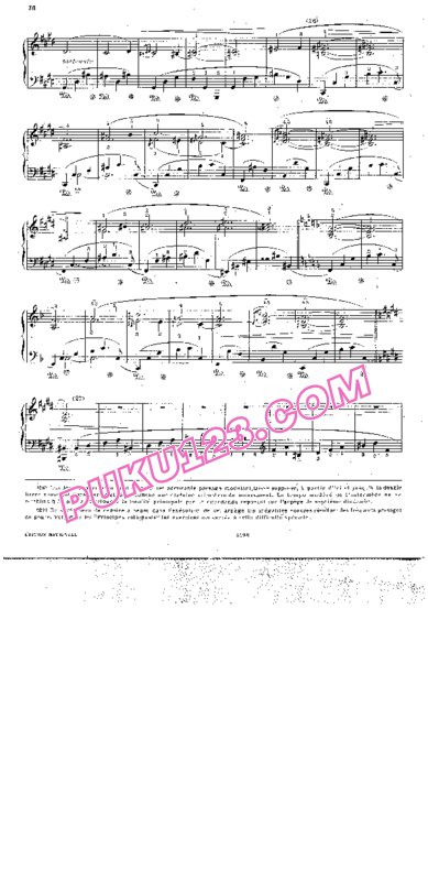 天天钢琴网-免费下载Chopin - Cortot - Scherzo No.4 in E Major Op.54 柯尔托教学版