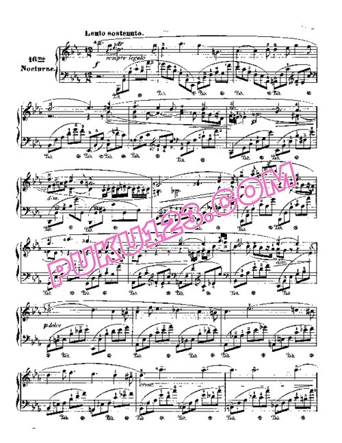 天天钢琴网-免费下载Chopin - Deux Nocturnes Op.55