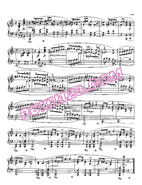 天天钢琴网-免费下载Chopin - Trois Mazurkas Op.56