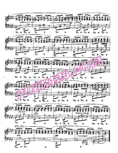 天天钢琴网-免费下载Chopin - Trois Nouvelles Etudes