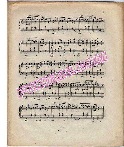 天天钢琴网-免费下载5. C大调玛祖卡舞曲Chopin - Mazurka in C Major Op.posth