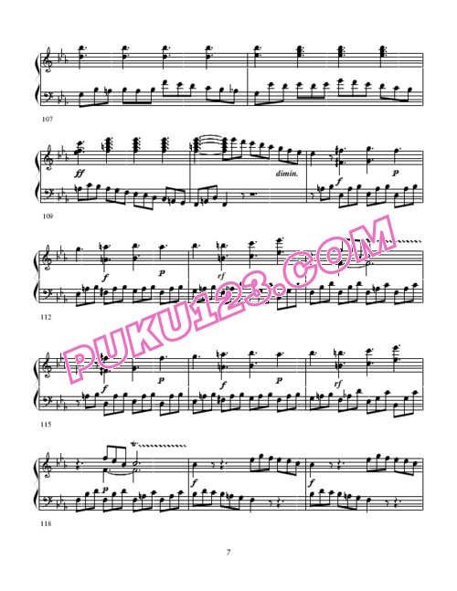 天天钢琴网-免费下载Clementi - Sonate op 6 no 2 E Flat major