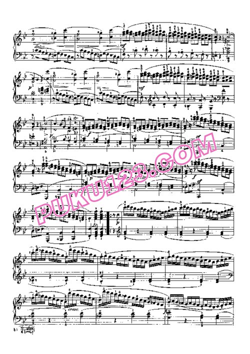 天天钢琴网-免费下载Clementi - Toccata in B-flat Major Op.11