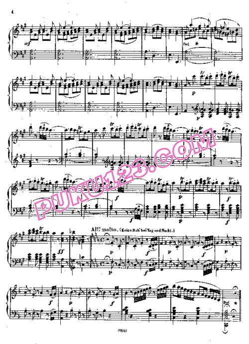 天天钢琴网-免费下载Cramer - Mozart - Don Juan