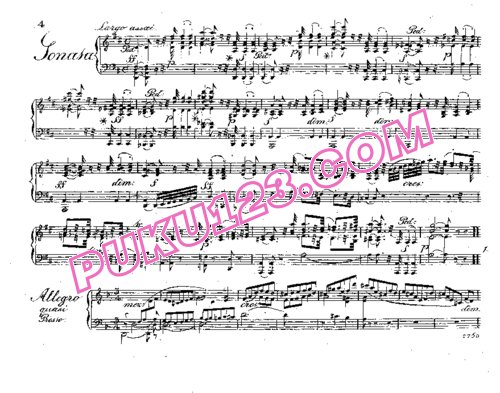 天天钢琴网-免费下载Cramer - Grande Sonate in D Major Op.20