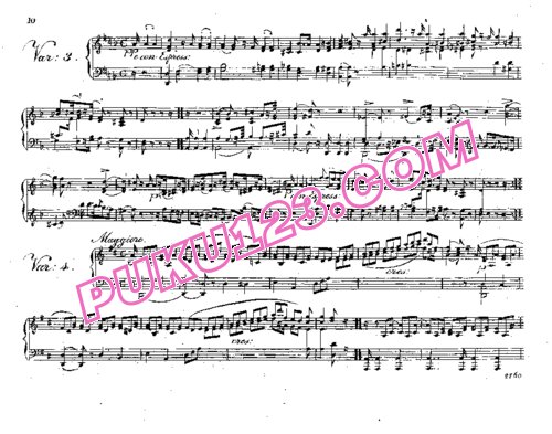 天天钢琴网-免费下载Cramer - Grande Sonate in D Major Op.20