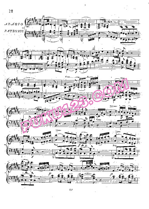 天天钢琴网-免费下载Cramer - Piano Sonata in E Major Op.69, Amicitia
