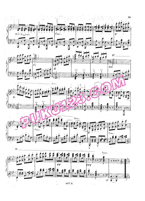 天天钢琴网-免费下载Czerny - Grande Sonate d Etude Op.268