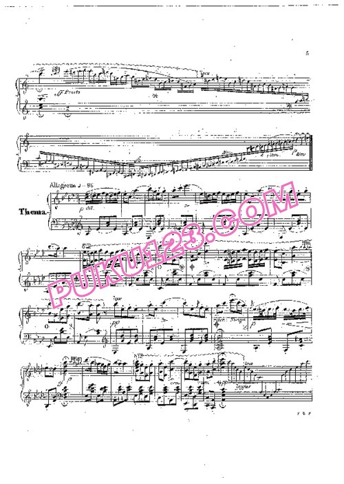 天天钢琴网-免费下载Czerny - Introduction and Variations Brillantes on the Air Alles Liebt Op.428