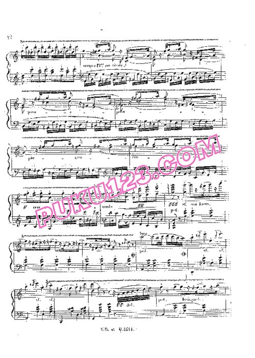 天天钢琴网-免费下载Czerny - Grand Rondeau No.1 Op.5