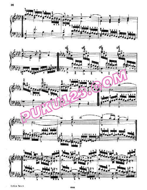 天天钢琴网-免费下载Czerny - Schule des Virtuosen Op.365