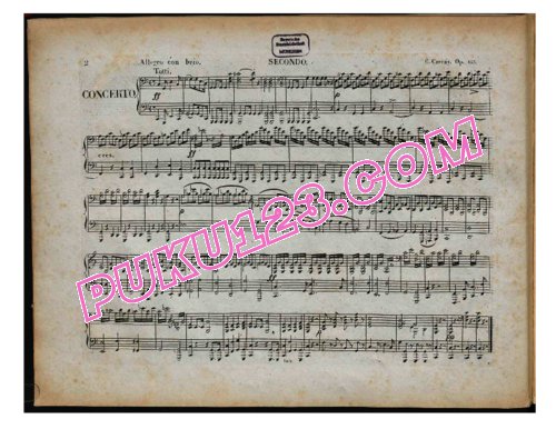 天天钢琴网-免费下载Czerny - Piano Concerto in C Major for 4 Hands and Orchestra Op.153 - 4 Hands