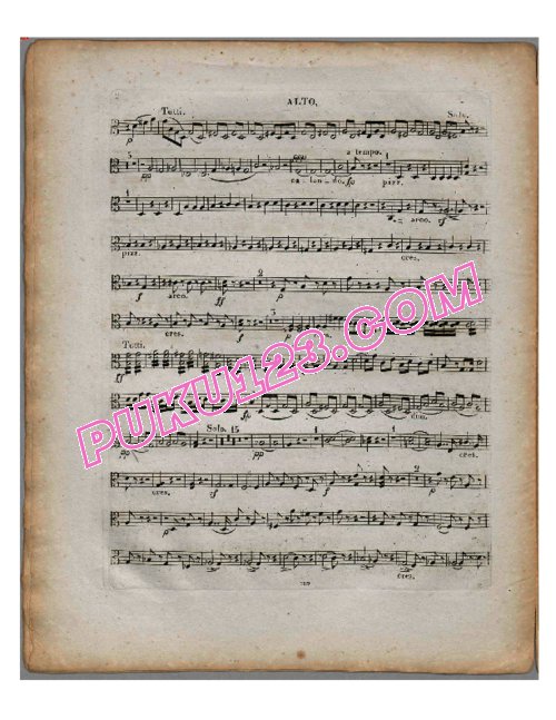 天天钢琴网-免费下载Czerny - Piano Concerto in C Major for 4 Hands and Orchestra Op.153 - parts 乐队分谱