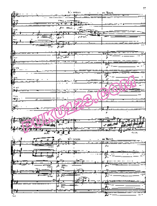 天天钢琴网-免费下载D Indy - Symphony on a French Mountain Air Op.25 - Full Score
