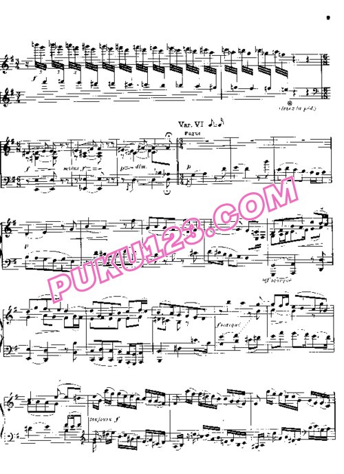 天天钢琴网-免费下载D Indy - Fantaisie sur un Vieil air de Ronde Francaise Op.99