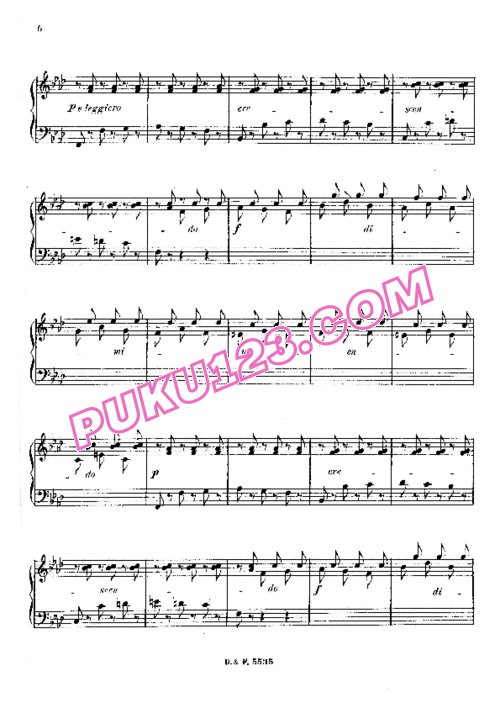 天天钢琴网-免费下载Durand - Valse No.1 in E-flat Major Op.83