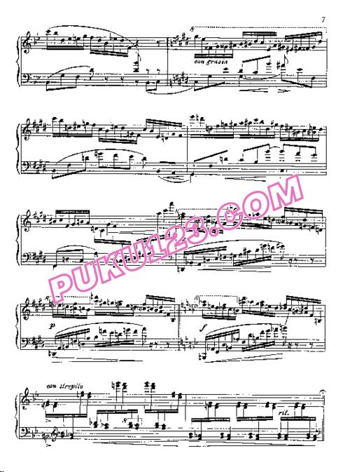 天天钢琴网-免费下载Friedman - 8 Preludes Op.80