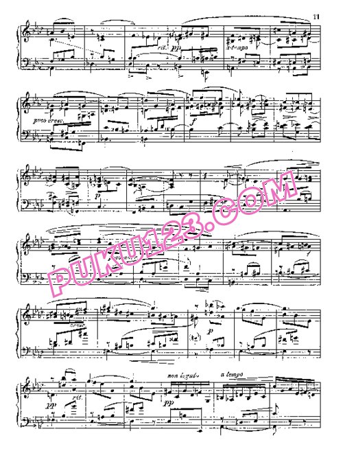 天天钢琴网-免费下载Friedman - 8 Preludes Op.80