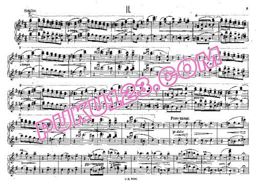 天天钢琴网-免费下载Friedman - 5 Waltzes Op.51 - 4 Hands