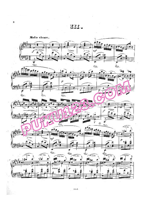 天天钢琴网-免费下载Gade - Phantasiestucke Op.31